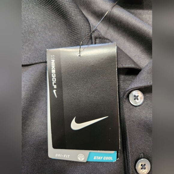 Nike Golf Black Performance Polo Shirt - Picture 5 of 5